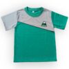 Polera Algodón verde deporte Manga Corta