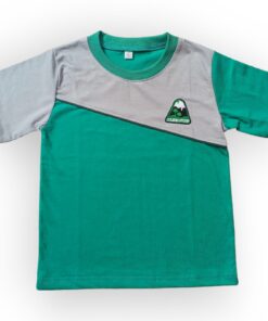 Polera Algodón verde deporte Manga Corta